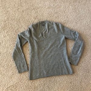 Ann Taylor Cashmere Gray Sweater